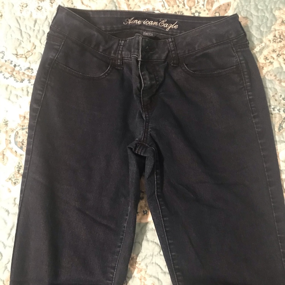 American Eagle sateen jeggings